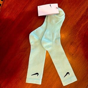 Light blue Nike crew socks-NWT